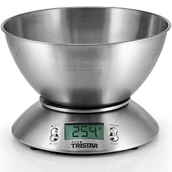 Tristar Balance de cuisine 5 kg avec bol de pesée 