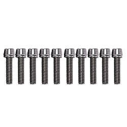 10 Pièces Vis De Tige De Vélo Boulons De Vélo M5 / M6x20mm Boulon De Vélo De Montagne De Route M5 Boulon de potence de vélo M5 M6 M5x20mm