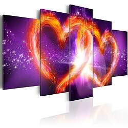 Paris Prix Tableau Imprimé Flames of Love 50 x 100 cm 