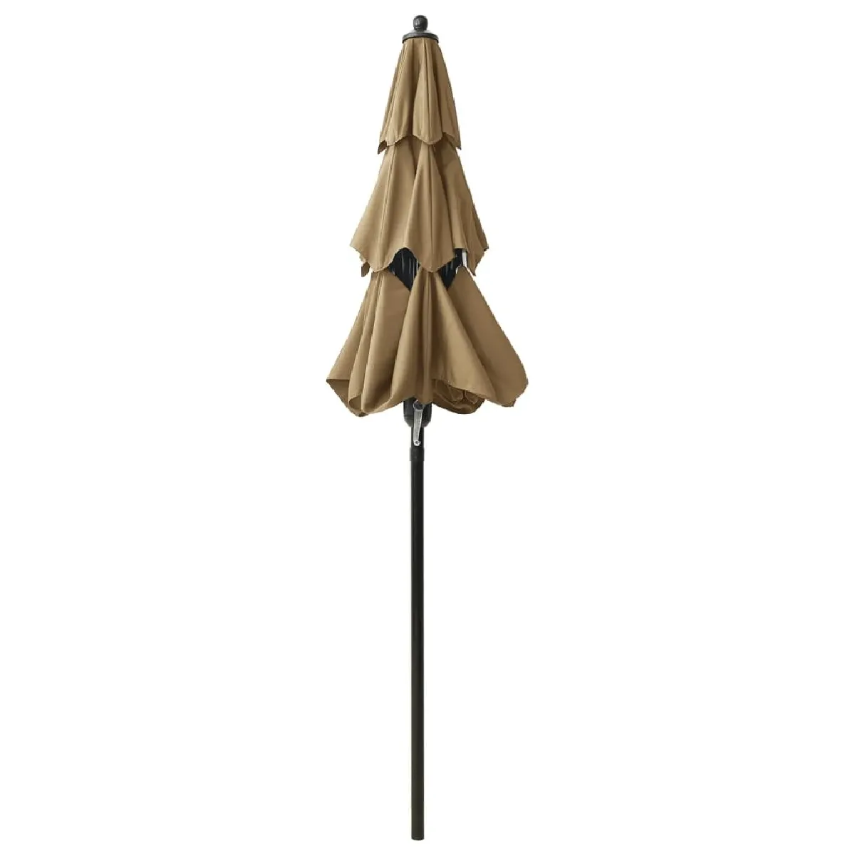 Acheter Maison Chic Parasol Jardin | Parasol à 3 niveaux avec mat en aluminium Taupe 2 m - GKD91731