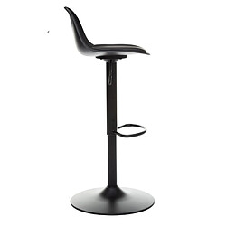 Atmosphera, Createur D'Interieur Tabouret bar déco style scandinave "alko" atmosphera - noir