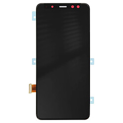 Ecran LCD Galaxy A8 Vitre Tactile Bloc écran original Samsung Noir