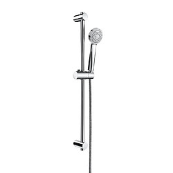 Roca Stella A5B9403C00 Ensemble de douche avec barre et flexible 80 cm 1 fonction Chrome