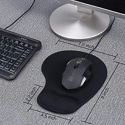 Universal Pack Pad2 de souris, ergonomique avec support de poignet en gel, repos confortable