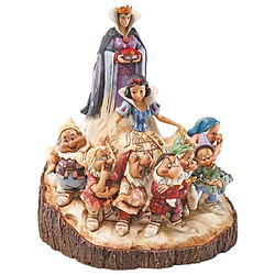 Figurine Disney - ENESCO - Blanche Neige et les 7 Nains et Reine Grimhilde