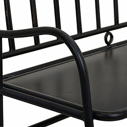 Avis Banc Alexandra House Living Noir Métal 56 x 98 x 118 cm