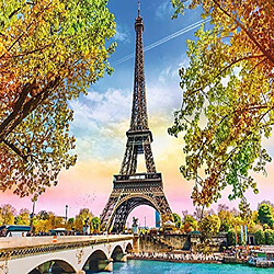 trefl- Puzzle modèle Paris 500 pièces, 37330, Multicolore