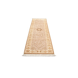 Avis Vidal Tapis de couloir en laine 300x81 brun Darya