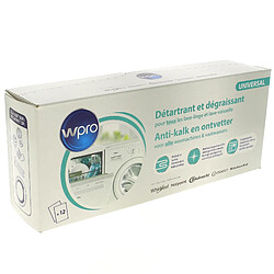 Wpro Detartrant 12 doses, 484000008801 pour Lave-linge 