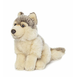 WWF - 15190012 - Peluche - Loup - 15 Cm