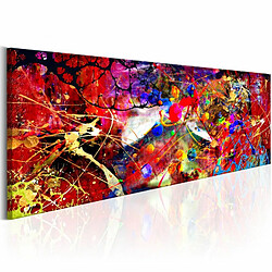 Paris Prix Tableau Imprimé Red Forest 45 x 135 cm 