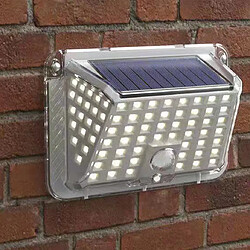 Universal Éclairage de la maison de détection humaine solaire Lampe murale de cour extérieure pas cher