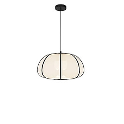 Rendez Vous Deco Suspension Hana en bambou noir 38 cm