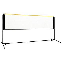 vidaXL Filet de badminton réglable 300x103x94-158 cm Métal