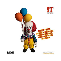 Mezco « Il » est revenu 1990 - Figurine MDS Deluxe Pennywise 15 cm