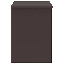 Avis Maison Chic Table de chevet, Table de Nuit, Meuble de rangement Marron foncé 35x30x40 cm Bois de pin massif