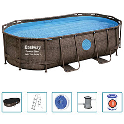 Bestway Ensemble de piscine Power Steel 427x250x100 cm