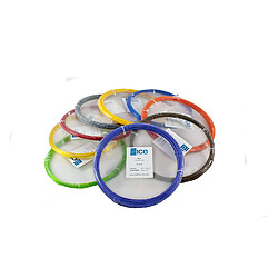 ICE FILAMENTS ICE30FUN032 Lot de 2 filaments ABS Fluo Cunning Transparent 2,85 mm 50 g