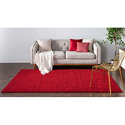 Acheter Hadorn Tapis shaggy 244x160 rouge Luzern