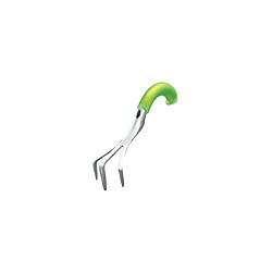 Cultivateur manuel ergonomique - VENTEO - dents en forme de griffes - lame en aluminium - outil de jardin