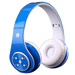 Universal Écouteurs Bluetooth sans fil Casque stéréo Cadeau pour enfants (bleu) 