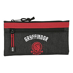 Trousse d'écolier Harry Potter Witchcraft Noir Bordeaux (22 x 11 x 1 cm)