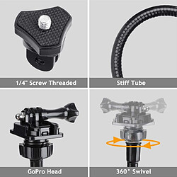 Acheter Universal Support caméra avec mâchoire de table renforcée Pince à cou d'oie souple pour caméra web Brio 4K C925E C922X C922 C930E C930 C920 C615 |