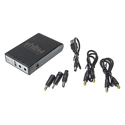 vhbw Mini UPS onduleur pour routeur, caméra IP, modem, ordinateur - Alimentation sans interruption USB 5 V / DC 12 V, 1,0 A