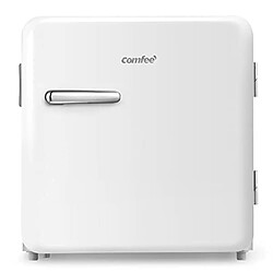 Comfee RCD50WH1RT(E) Réfrigérateur Mini 47L 41dB 240V 50Hz Froid Statique Verre Blanc