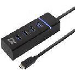 Act Music ACT Hub 4 Ports USB 3.1 Gen1 (USB 3.0) Type-C AC6415 