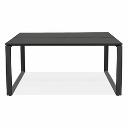 Paris Prix Bureau Design Abigano 140cm Noir