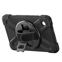 4smarts Coque Antichoc 4smarts pour Samsung Galaxy Tab A9 avec Support Vidéo Noir