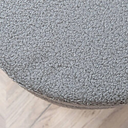 Venture Home Pouf Pot 40x40x40 cm Teddy Noir et gris pas cher