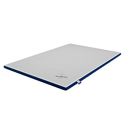 Morphea France Surmatelas 90x190x7cm CLOUDY MAX Luxe - Mousse à mémoire de forme - Soutien très moelleux - Morphea