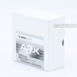 AGFAPHOTO - 6FR100 - APX 100 Professional - Pellicule Photo Noir et Blanc - 1 Pack de 4 - Noir - Blanc