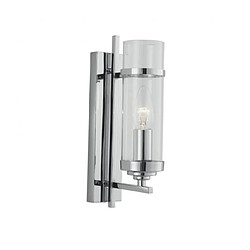 Searchlight Applique murale Milo Chrome 1 ampoule 29cm Coloris : ChromeNombre d'ampoules : 1Type d'ampoule : E14Puissance Max en Watts (W) : 60Ampoules incluses : NonIP20Classe de protection : 1Hauteur en Cm : 29Largeur