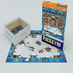 Avis Eurographics Hockey Spot & Find Puzzle 100 piAces