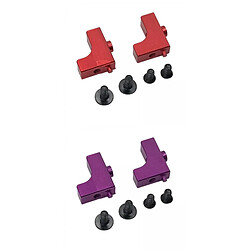 4x Servo Seat 1/12 Rc Auto Parts pour Wltoys 124018 124019 Support de servo de voiture RC