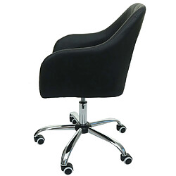 Acheter Mendler Chaise de bureau HWC-L92, chaise pivotante chaise de bureau chaise d'ordinateur fauteuil de bureau, avec accoudoirs ~ similicuir noir