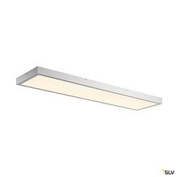 Plafonnier intérieur SLV PANEL, 1200x300mm, gris, LED, 45W, 3000K, variable 