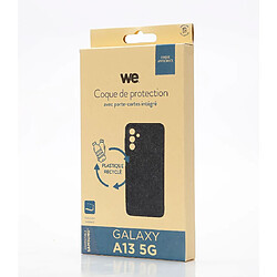 Acheter WE Coque de protection porte-carte SAMSUNG GALAXY A13 5G Noir: en poluyréthane - portes-carte - rigide