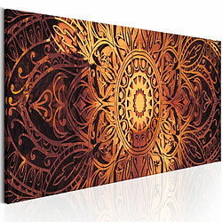 Paris Prix Tableau Imprimé Amber Mandala 40 x 120 cm