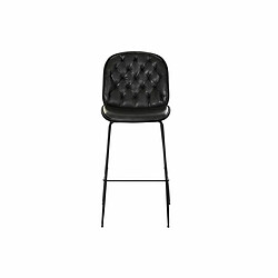 Acheter Tabouret DKD Home Decor 50 x 53 x 114 cm Noir Métal Gris foncé polypropylène