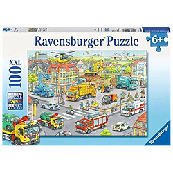 Ravensburger VAhicules dans la ville Puzzle (100 piAces)