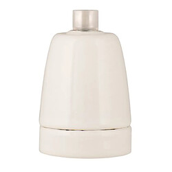 douille en porcelaine - culot e27 - blanc - bailey 139704 