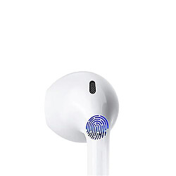 Universal Casque Bluetooth, sans fil TWS étanche - blanc