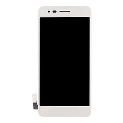 Wewoo Pour LG K8 2017 / argent M200N / M210 / MS210 LCD Écran + Tactile Digitizer Assemblée avec Cadre pièce détachée