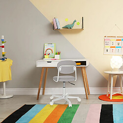 Avis Chaise de bureau pour enfants / chaise pivotante pour enfants KIDDY BASE I Tissu gris hjh OFFICE