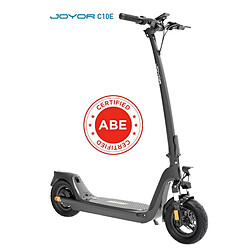 Acheter Trottinette Électrique JOYOR C10E - Moteur 500W Batterie 48V10.4AH Pneus de 10 Pouces Freins à Disqu Certifiée ABE Pliable - Noir