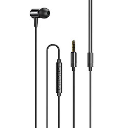 Wewoo Écouteur awei L2 3.5mm Plug-in-Ear Stéréo Eerphone avec Micro Noir